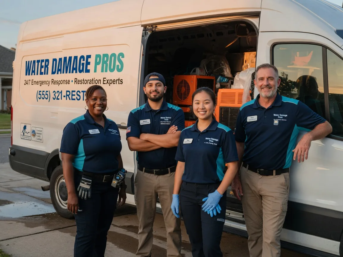 Water Damage Restoration company in Schulter, OK